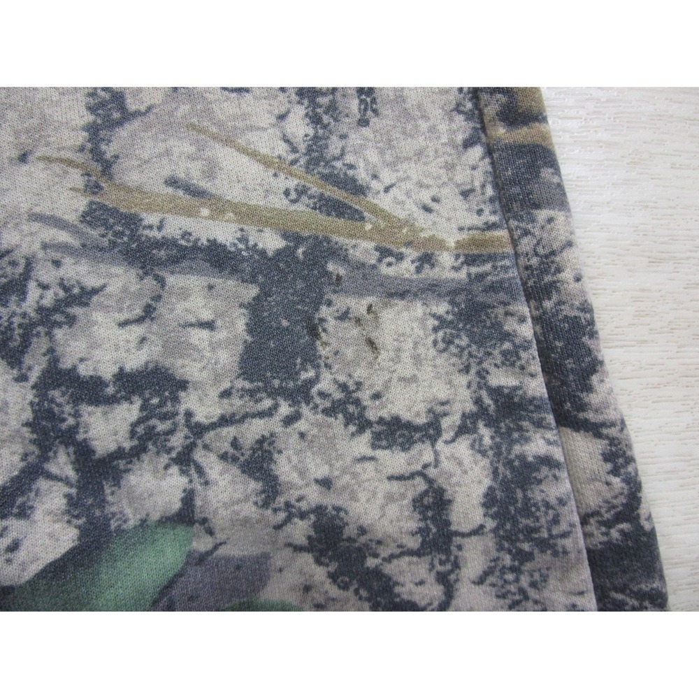 Vintage Jerzees Outdoors Camo Sweatpants (L) BigWoods Cargo Pockets Y2K - Picture 10 of 16